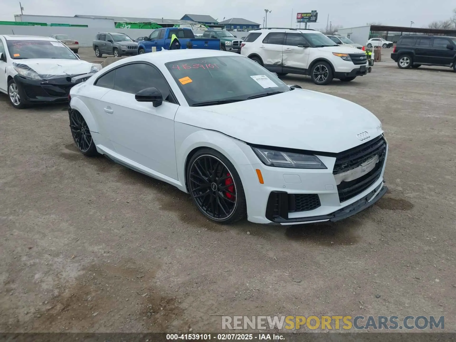 1 fotografías del automóvil dañado TRUA1AFV4L1006379 AUDI TTS 2020