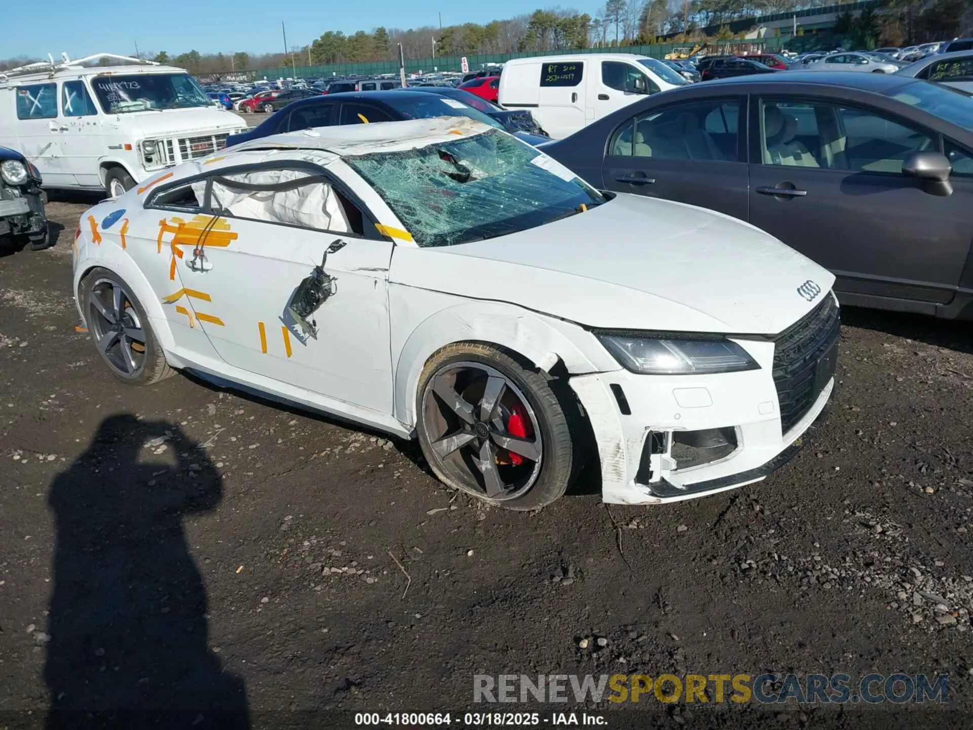 1 fotografías del automóvil dañado TRUA1AFV0P1007101 AUDI TTS 2023