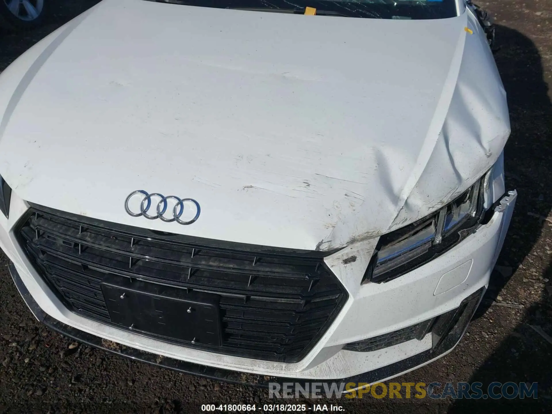 10 fotografías del automóvil dañado TRUA1AFV0P1007101 AUDI TTS 2023