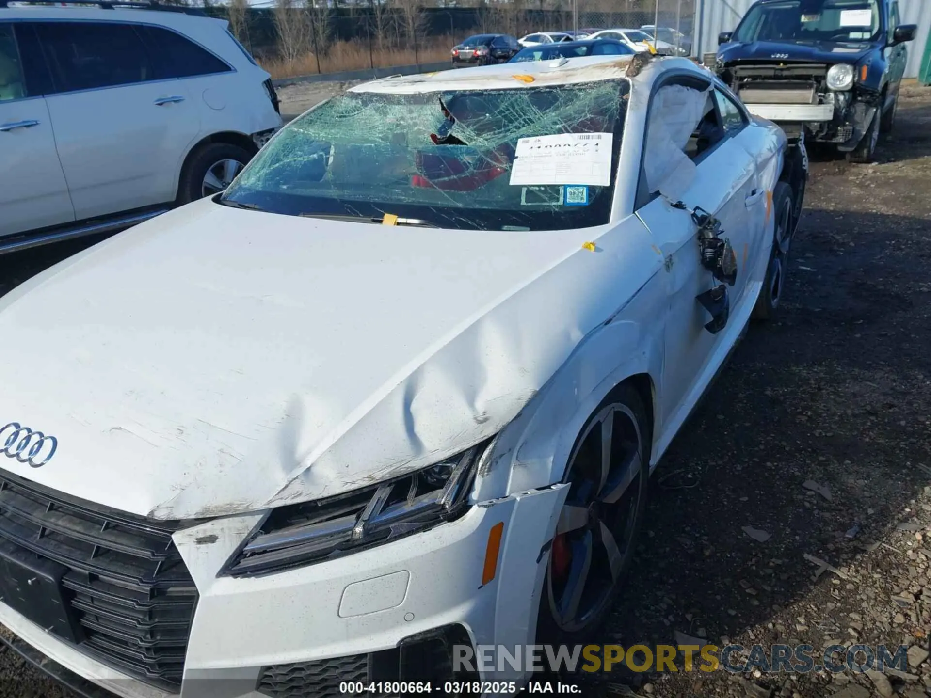 18 fotografías del automóvil dañado TRUA1AFV0P1007101 AUDI TTS 2023