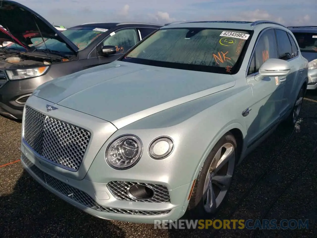 2 fotografías del automóvil dañado SJAAM2ZV9KC024626 BENTLEY ALL MODELS 2019