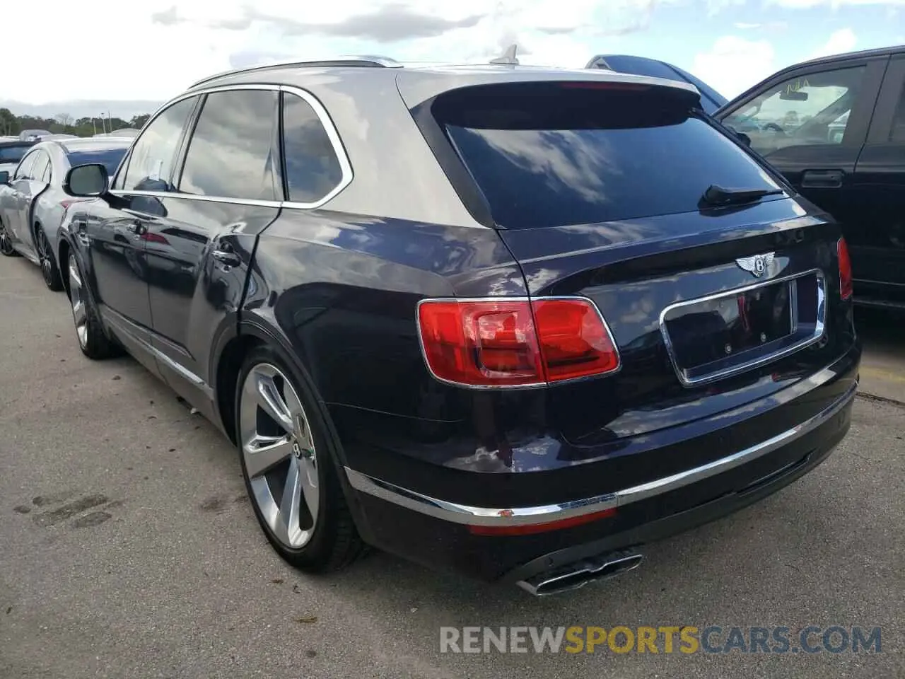 3 fotografías del automóvil dañado SJAAM2ZVXKC024800 BENTLEY ALL MODELS 2019