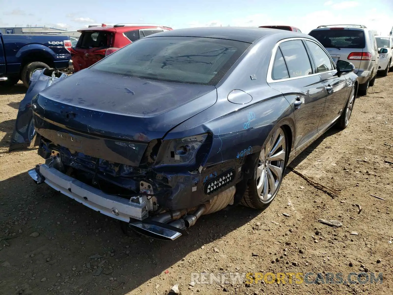 4 fotografías del automóvil dañado SCBBB6ZG6LC082909 BENTLEY ALL MODELS 2020