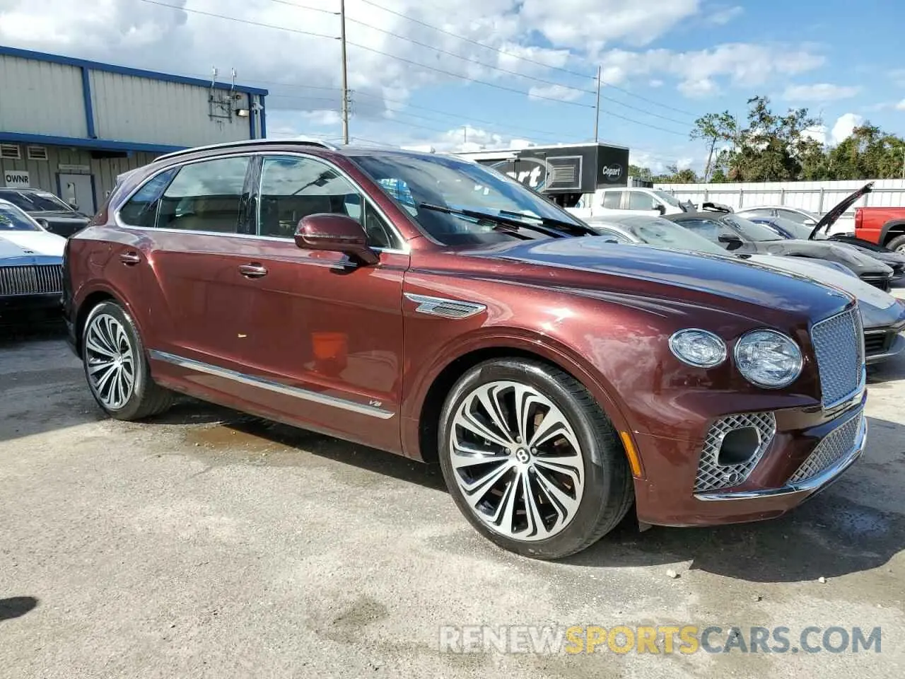 4 fotografías del automóvil dañado SJAAM2ZV4MC033785 BENTLEY ALL MODELS 2021