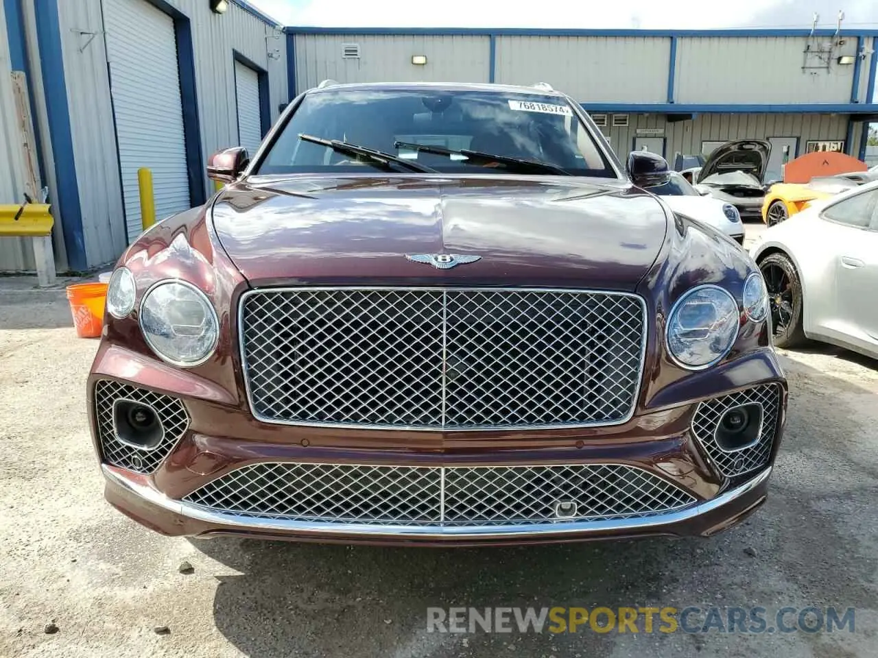 5 fotografías del automóvil dañado SJAAM2ZV4MC033785 BENTLEY ALL MODELS 2021