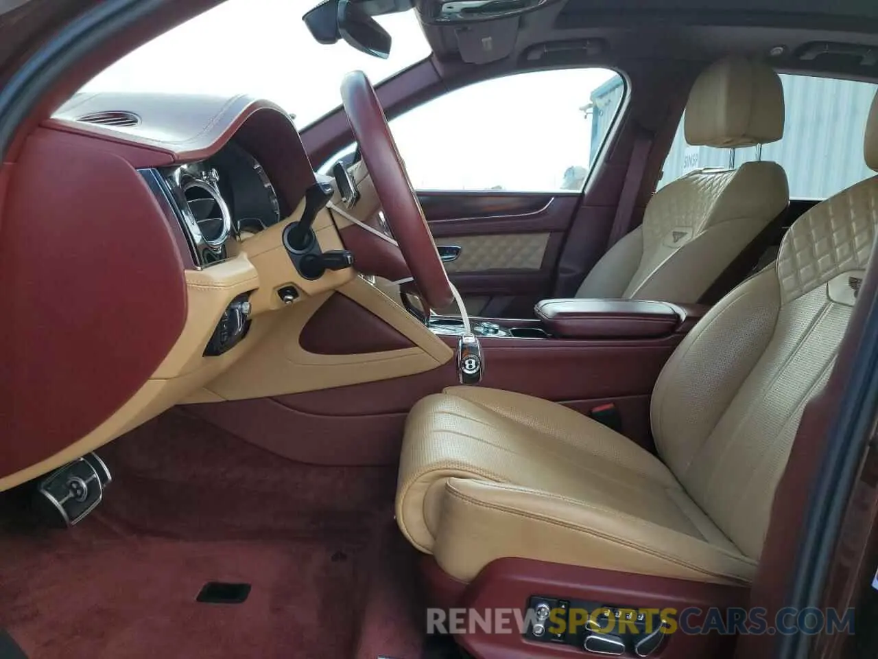 7 fotografías del automóvil dañado SJAAM2ZV4MC033785 BENTLEY ALL MODELS 2021