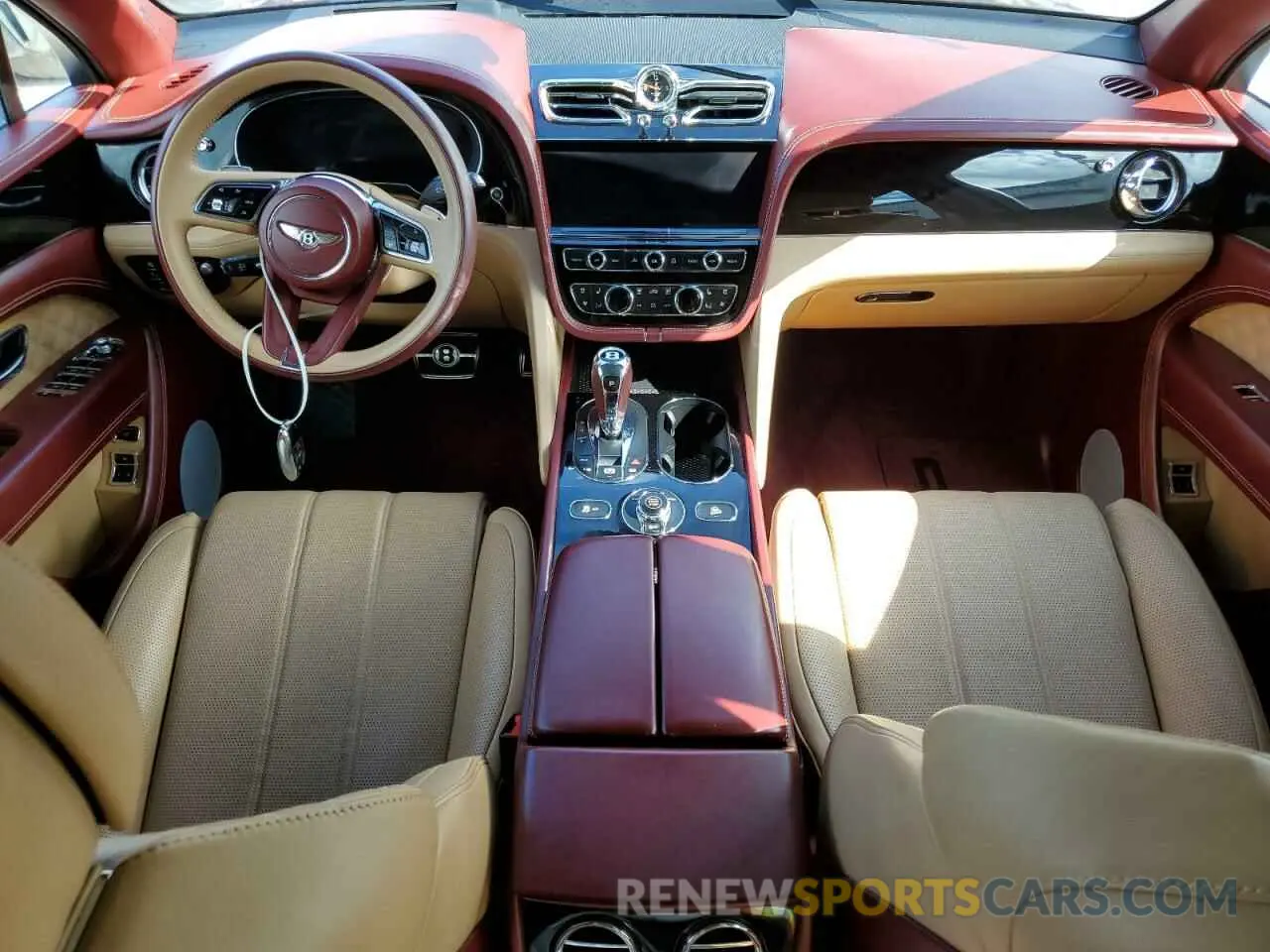 8 fotografías del automóvil dañado SJAAM2ZV4MC033785 BENTLEY ALL MODELS 2021