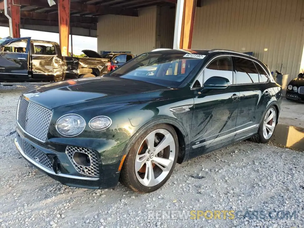 2 fotografías del automóvil dañado SJAAM2ZV7MC036101 BENTLEY ALL MODELS 2021