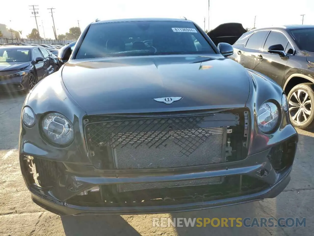 5 fotografías del automóvil dañado SJAAM2ZV9MC032759 BENTLEY ALL MODELS 2021
