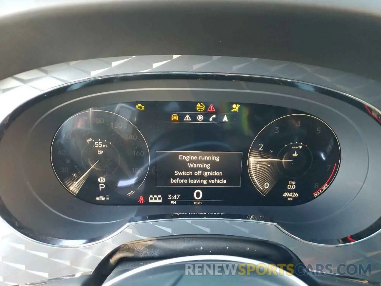 9 fotografías del automóvil dañado SJAAM2ZV9MC032759 BENTLEY ALL MODELS 2021