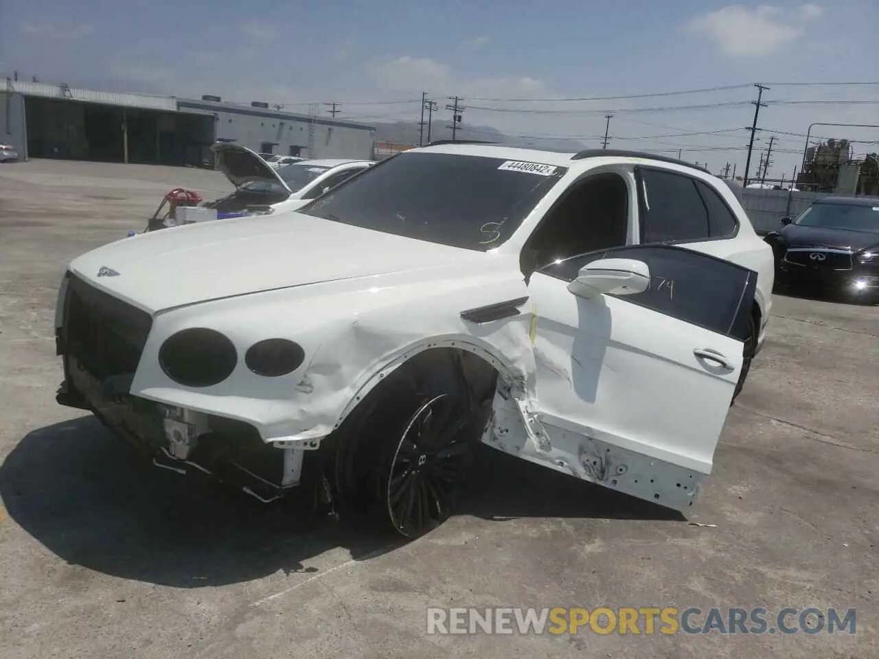 2 fotografías del automóvil dañado SJAAR2ZV7MC036214 BENTLEY ALL MODELS 2021