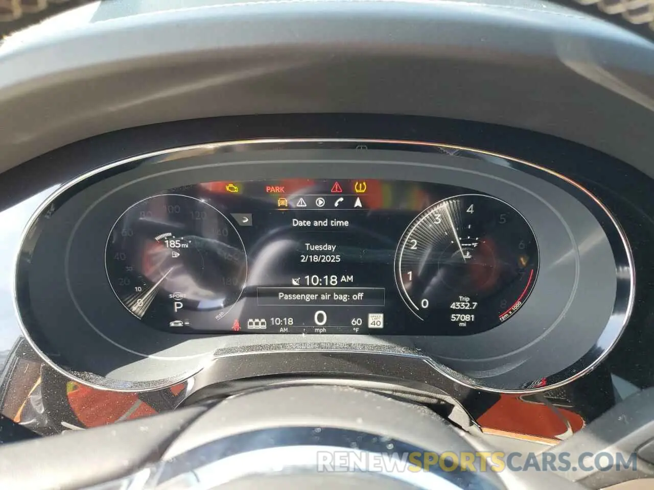 9 fotografías del automóvil dañado SJAAM2ZV1NC013706 BENTLEY ALL MODELS 2022