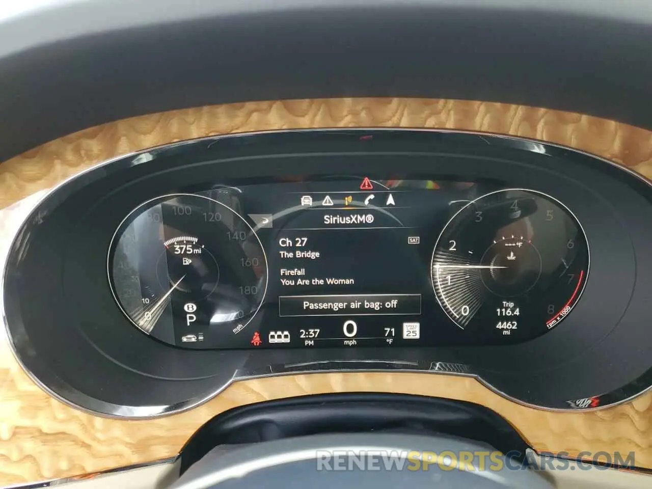 9 fotografías del automóvil dañado SJAAM2ZV9NC016403 BENTLEY ALL MODELS 2022
