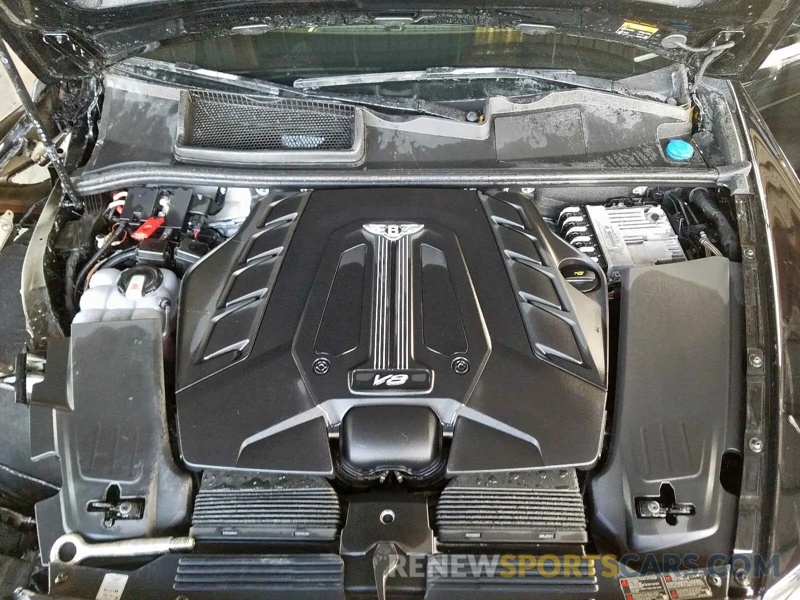7 fotografías del automóvil dañado SJAAM2ZV7KC027301 BENTLEY BENTAYGA 2019
