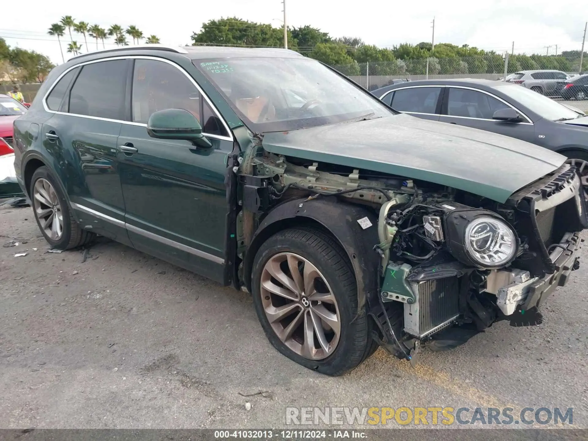 1 fotografías del automóvil dañado SJAAM4ZV7KC025933 BENTLEY BENTAYGA 2019