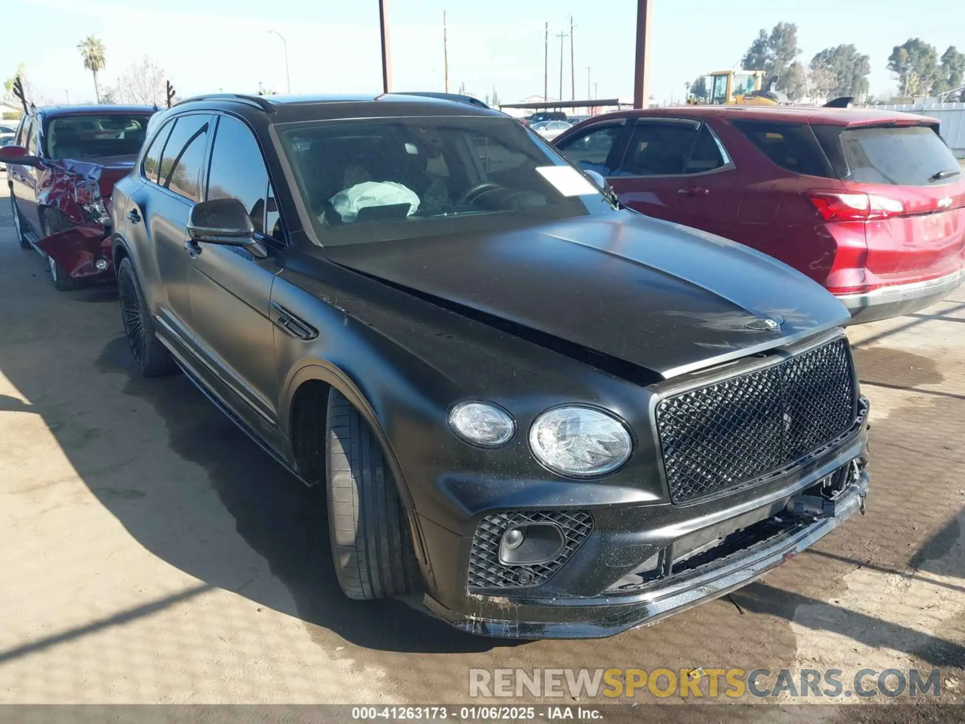 1 fotografías del automóvil dañado SJAAM2ZV0MC035081 BENTLEY BENTAYGA 2021