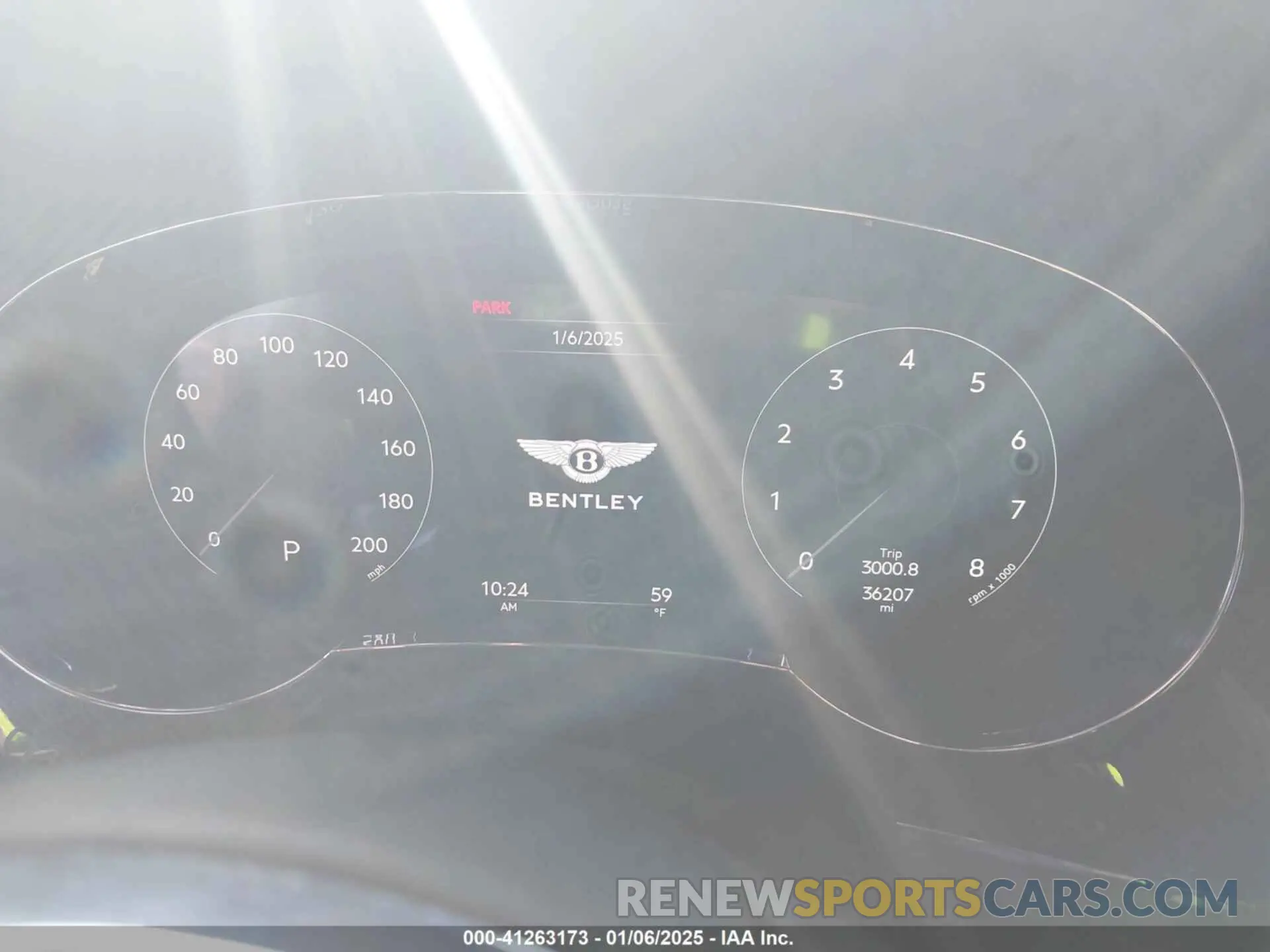 7 fotografías del automóvil dañado SJAAM2ZV0MC035081 BENTLEY BENTAYGA 2021