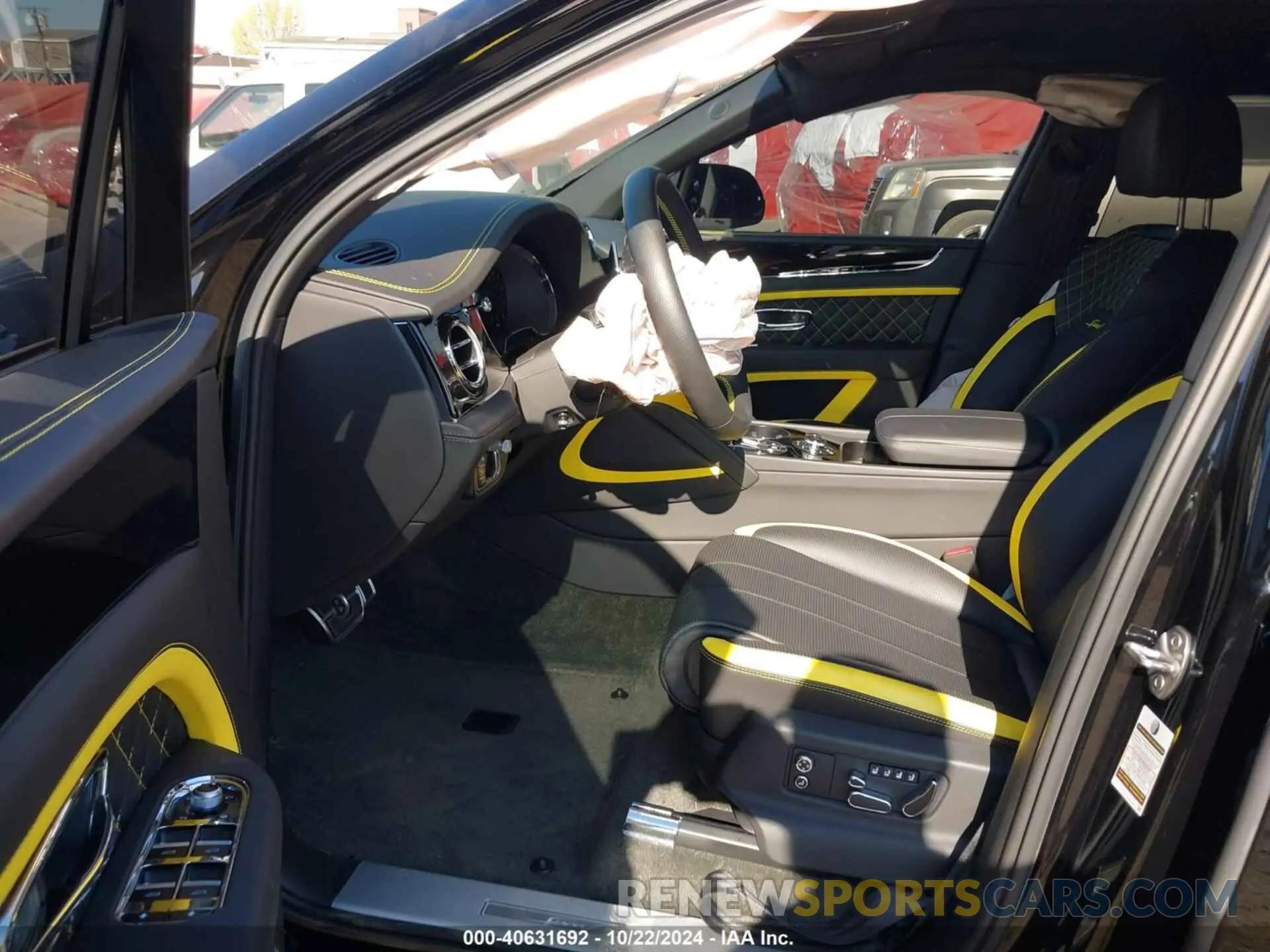 19 fotografías del automóvil dañado SJAAR2ZV0PC019548 BENTLEY BENTAYGA 2023
