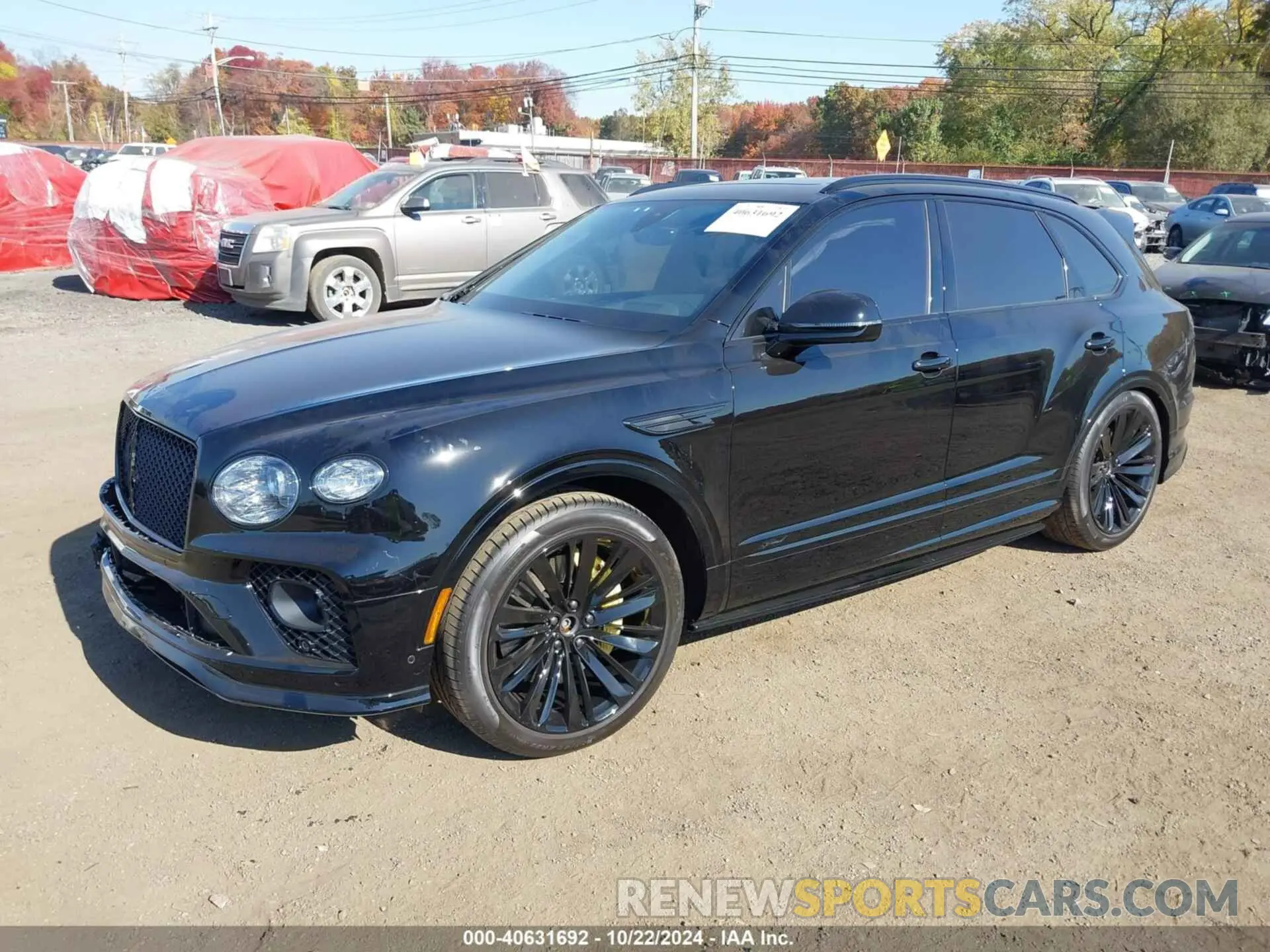2 fotografías del automóvil dañado SJAAR2ZV0PC019548 BENTLEY BENTAYGA 2023