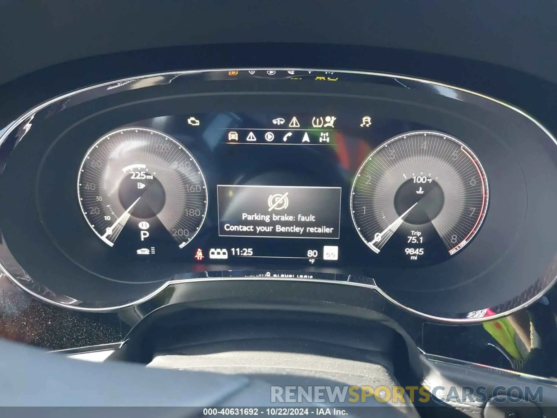 7 fotografías del automóvil dañado SJAAR2ZV0PC019548 BENTLEY BENTAYGA 2023