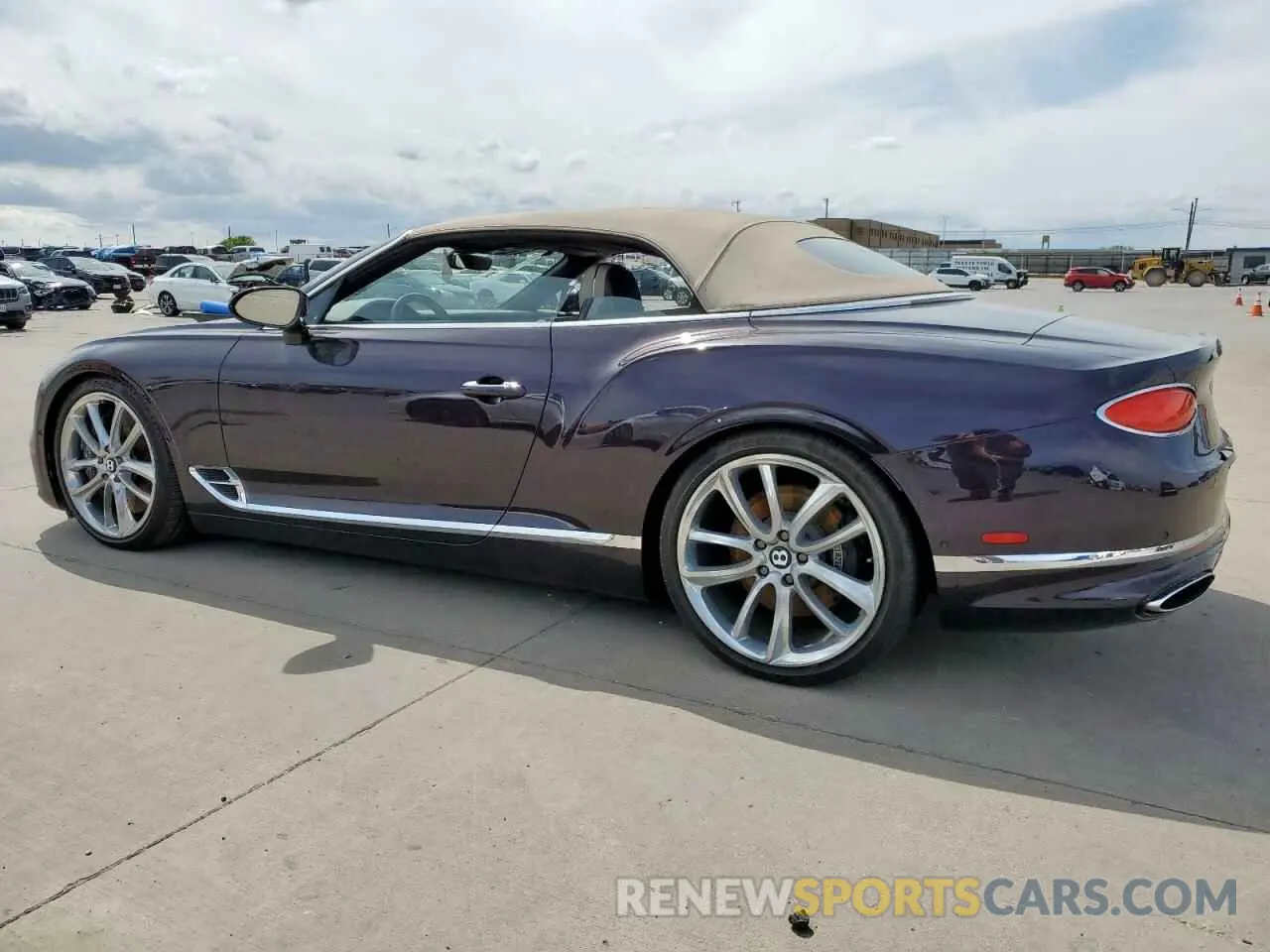 2 fotografías del automóvil dañado SCBDB4ZG1LC083432 BENTLEY CONTINENTA 2020