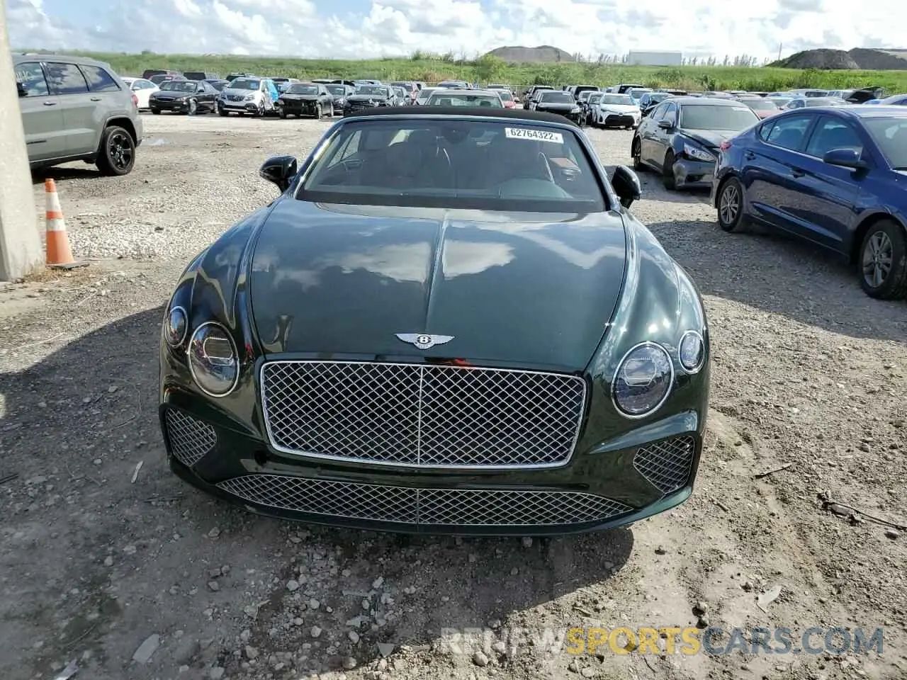9 fotografías del automóvil dañado SCBDG4ZG2LC076622 BENTLEY CONTINENTA 2020