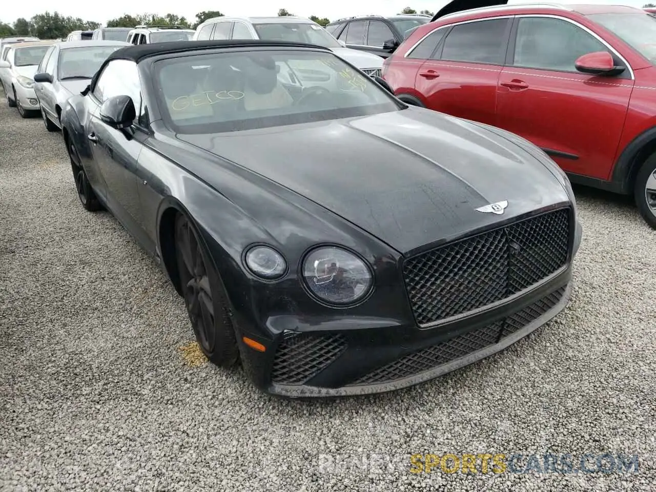1 fotografías del automóvil dañado SCBDG4ZG2LC082470 BENTLEY CONTINENTA 2020