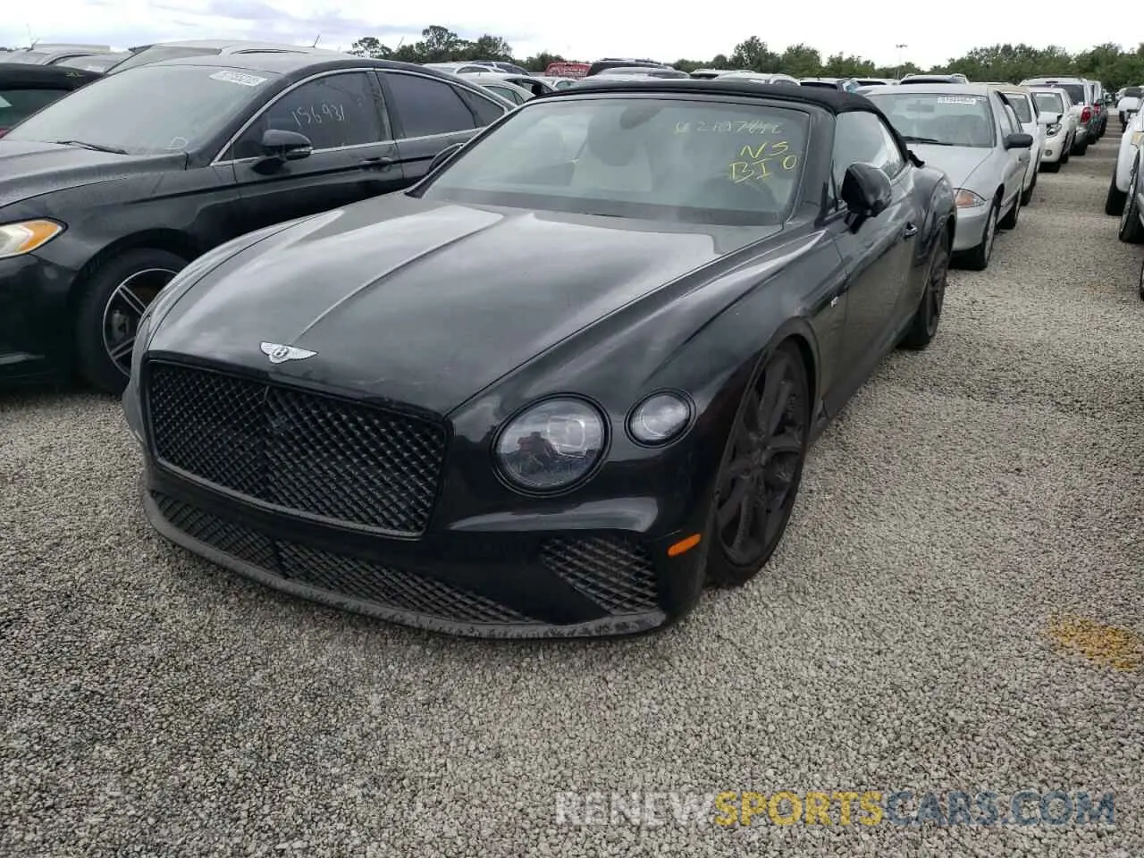 2 fotografías del automóvil dañado SCBDG4ZG2LC082470 BENTLEY CONTINENTA 2020