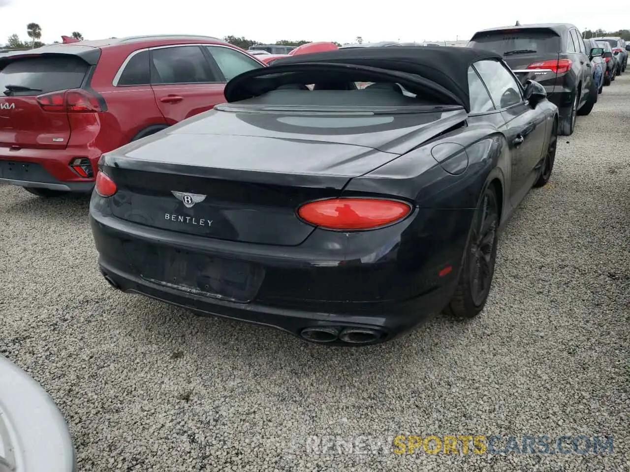 4 fotografías del automóvil dañado SCBDG4ZG2LC082470 BENTLEY CONTINENTA 2020