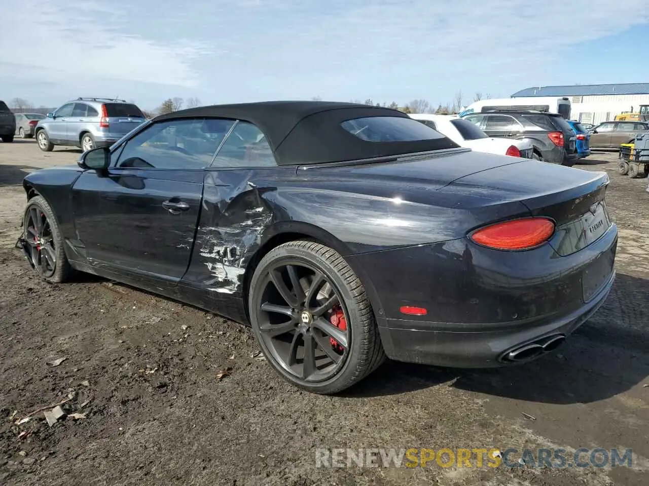 2 fotografías del automóvil dañado SCBDG4ZG3LC075639 BENTLEY CONTINENTA 2020
