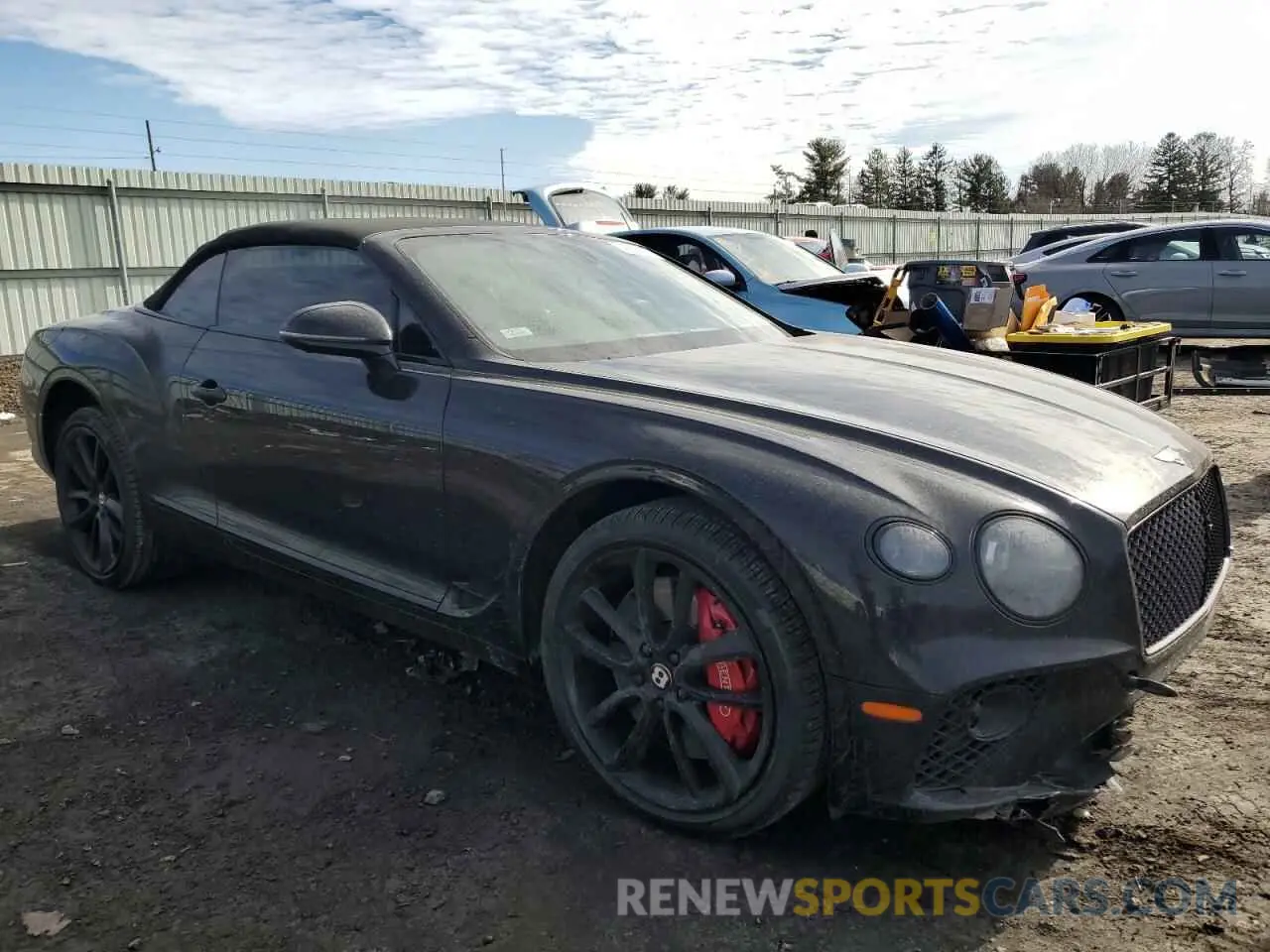 4 fotografías del automóvil dañado SCBDG4ZG3LC075639 BENTLEY CONTINENTA 2020