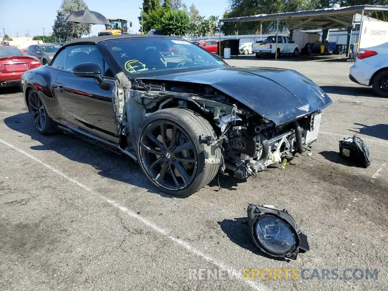 1 fotografías del automóvil dañado SCBDG4ZG3LC076757 BENTLEY CONTINENTA 2020