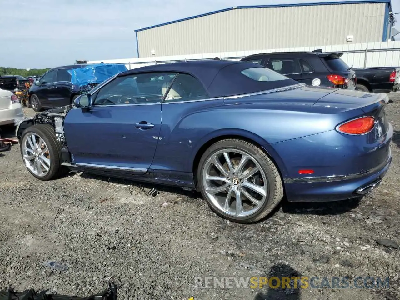 2 fotografías del automóvil dañado SCBDG4ZG4LC076296 BENTLEY CONTINENTA 2020
