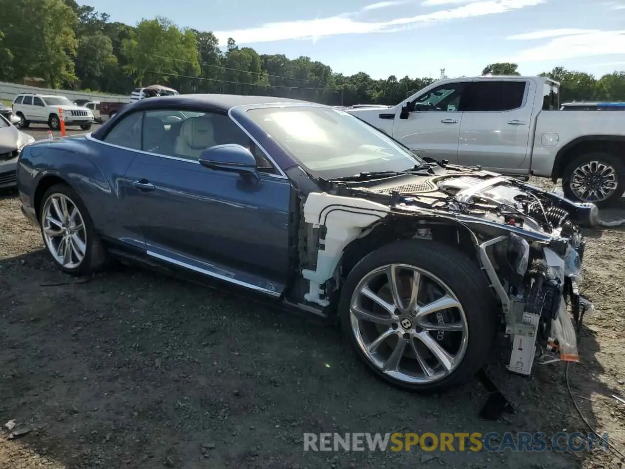 4 fotografías del automóvil dañado SCBDG4ZG4LC076296 BENTLEY CONTINENTA 2020