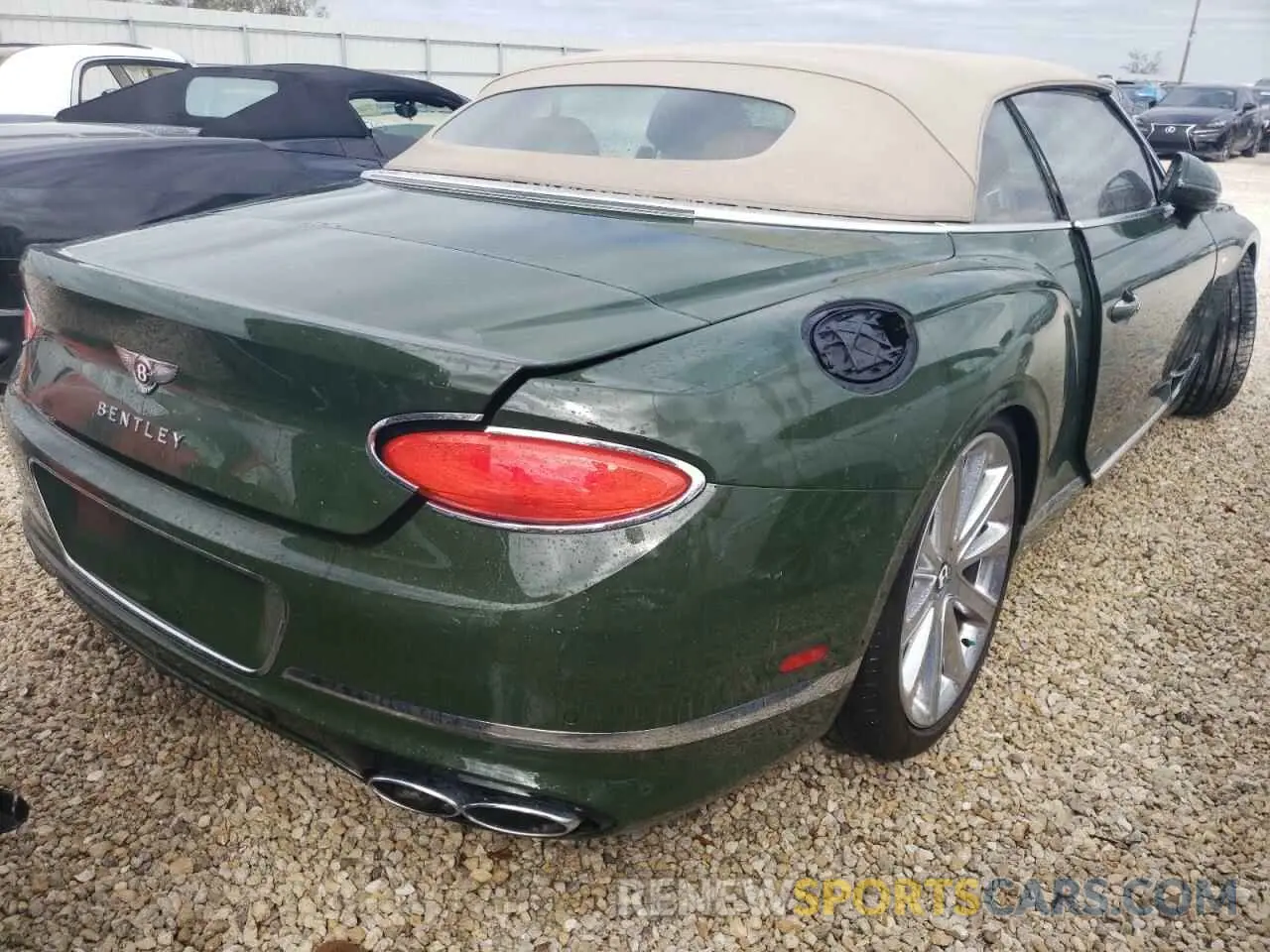 4 fotografías del automóvil dañado SCBDG4ZG7LC075322 BENTLEY CONTINENTA 2020