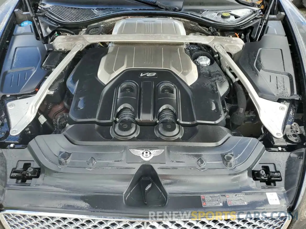 7 fotografías del automóvil dañado SCBDG4ZGXLC076559 BENTLEY CONTINENTA 2020