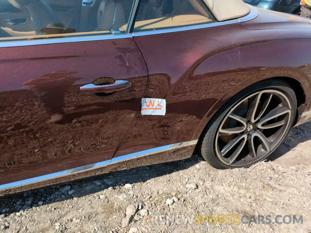 12 fotografías del automóvil dañado SCBDG4ZGXLC078411 BENTLEY CONTINENTA 2020