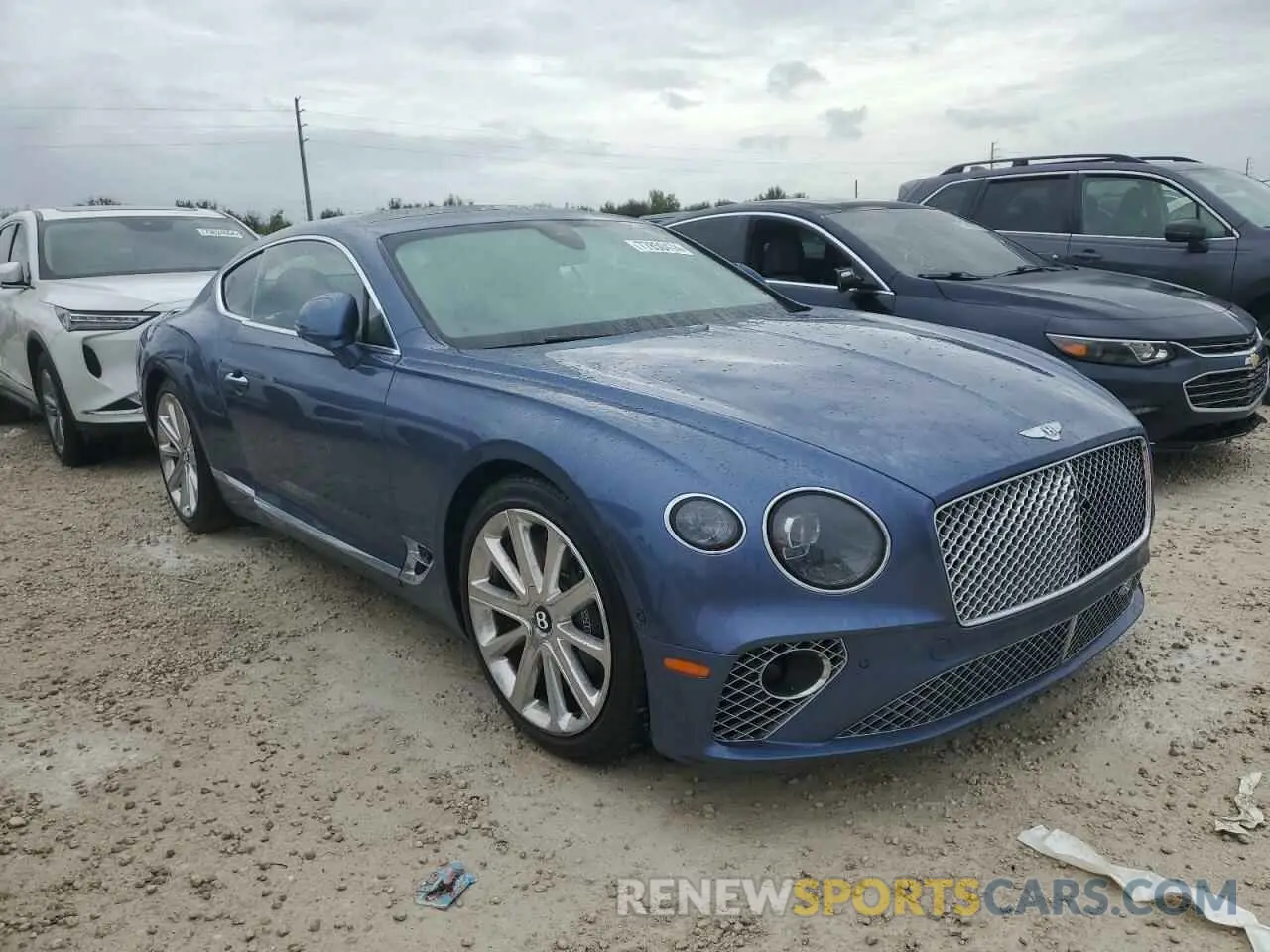 4 fotografías del automóvil dañado SCBCB2ZG0MC084864 BENTLEY CONTINENTA 2021
