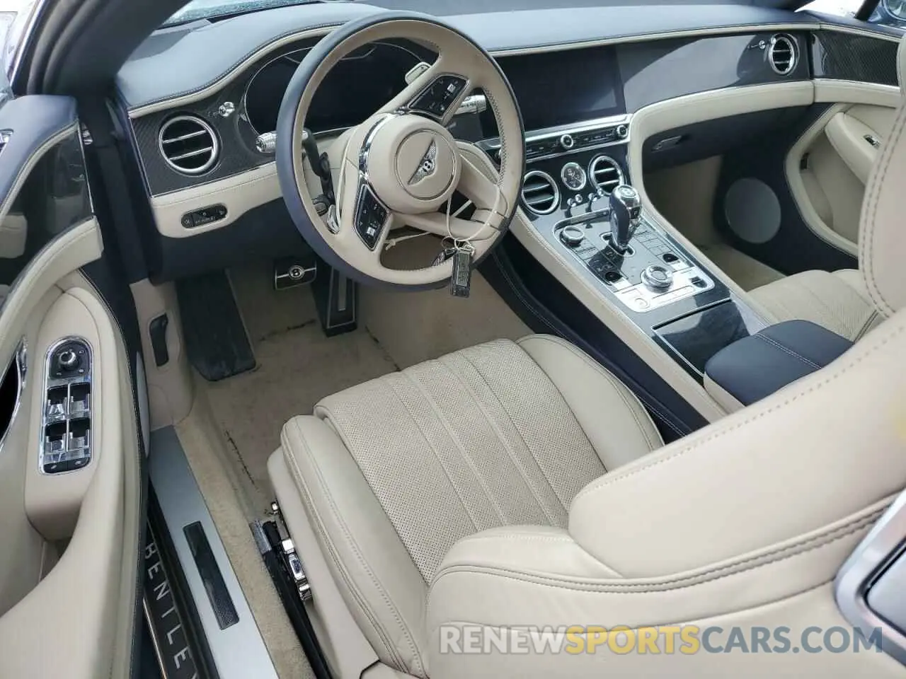 8 fotografías del automóvil dañado SCBCB2ZG0MC084864 BENTLEY CONTINENTA 2021