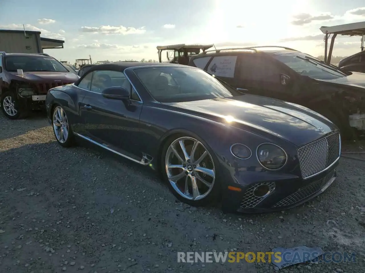 4 fotografías del automóvil dañado SCBDG4ZG5MC087597 BENTLEY CONTINENTA 2021