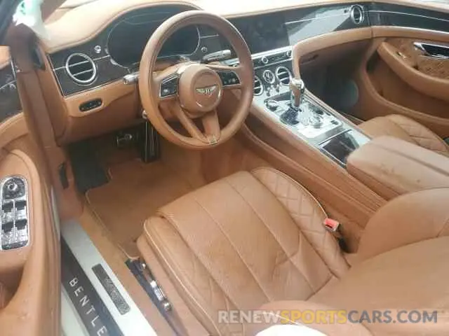 8 fotografías del automóvil dañado SCBCG2ZGXNC091999 BENTLEY CONTINENTA 2022