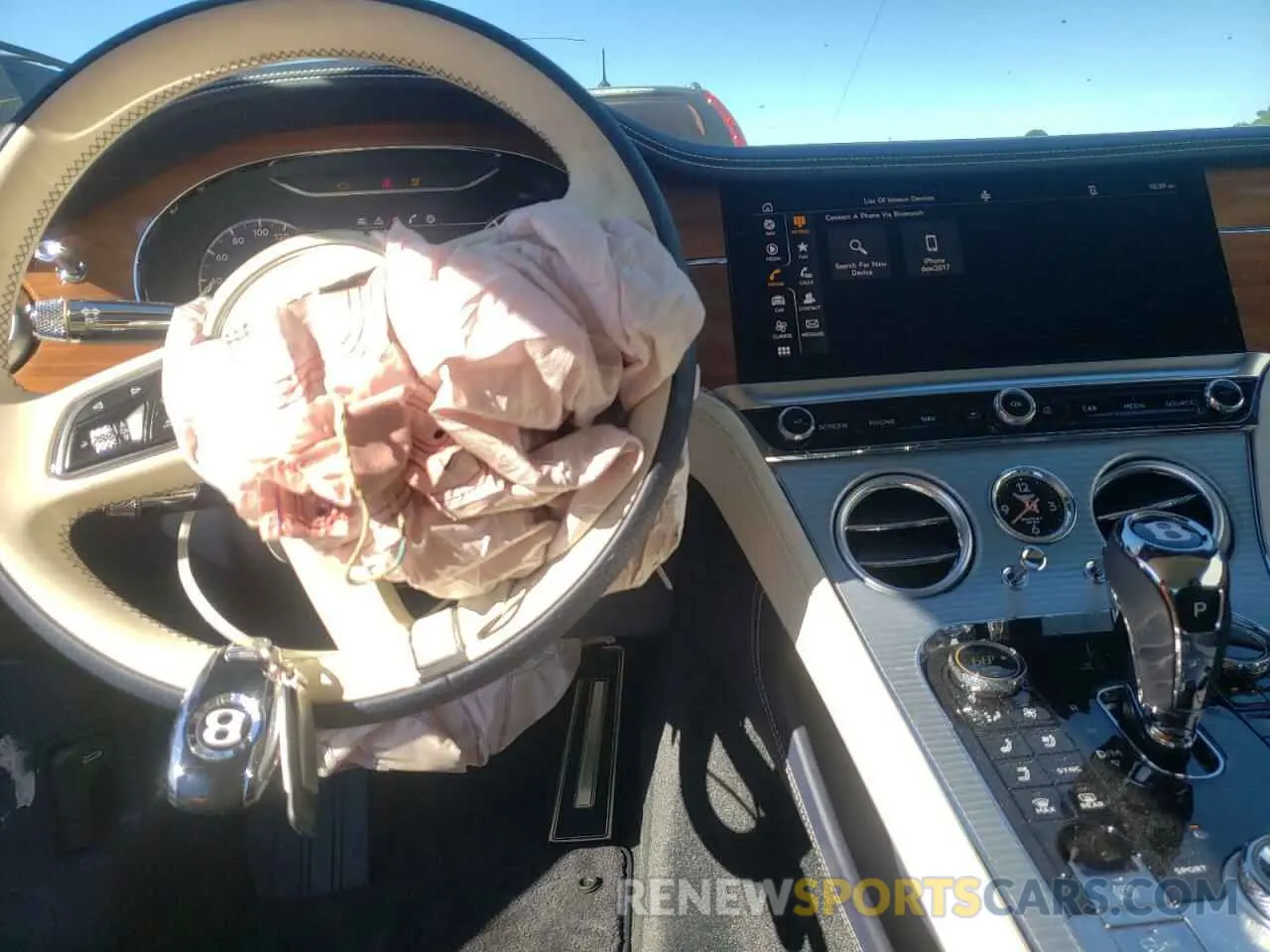 9 fotografías del automóvil dañado SCBDG4ZG4NC092226 BENTLEY CONTINENTA 2022