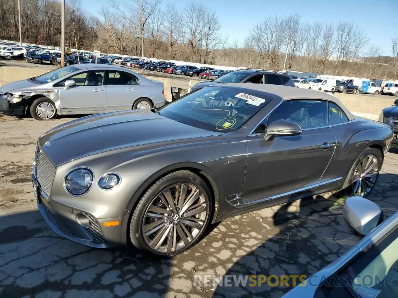 1 fotografías del automóvil dañado SCBDT4ZG0NC002694 BENTLEY CONTINENTA 2022