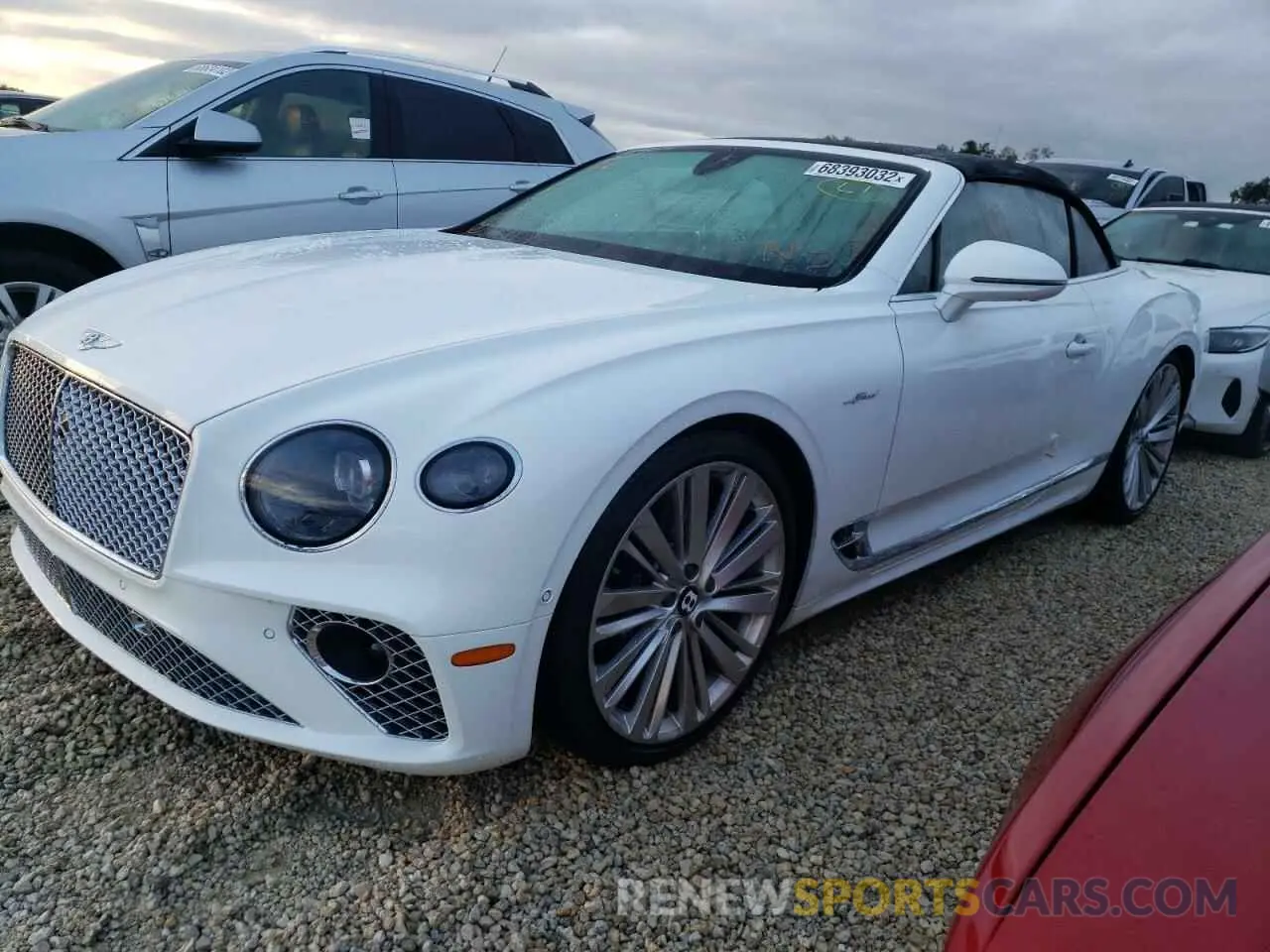 1 fotografías del automóvil dañado SCBDT4ZG7NC092233 BENTLEY CONTINENTA 2022