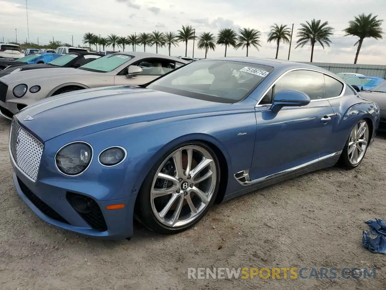 1 fotografías del automóvil dañado SCBCG2ZGXPC005562 BENTLEY CONTINENTA 2023