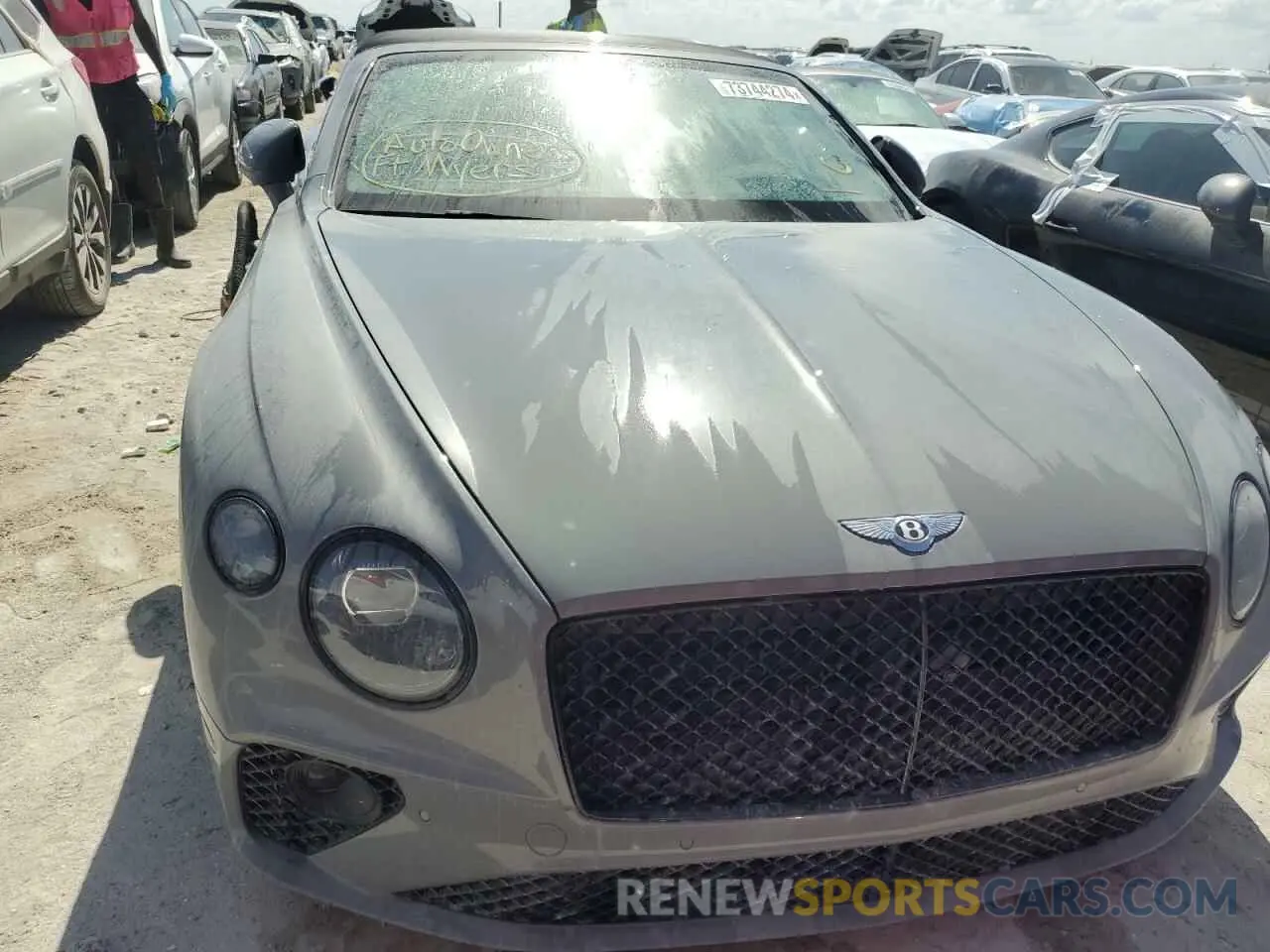 5 fotografías del automóvil dañado SCBDG4ZG6PC004909 BENTLEY CONTINENTA 2023