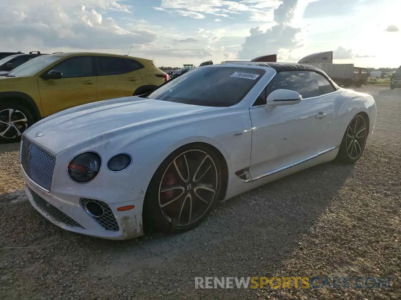 1 fotografías del automóvil dañado SCBDG4ZG8PC008251 BENTLEY CONTINENTA 2023