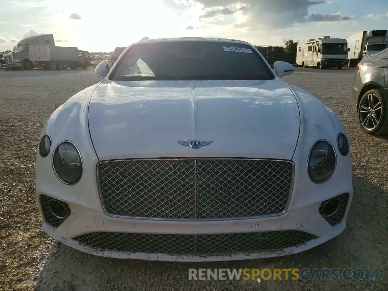 5 fotografías del automóvil dañado SCBDG4ZG8PC008251 BENTLEY CONTINENTA 2023