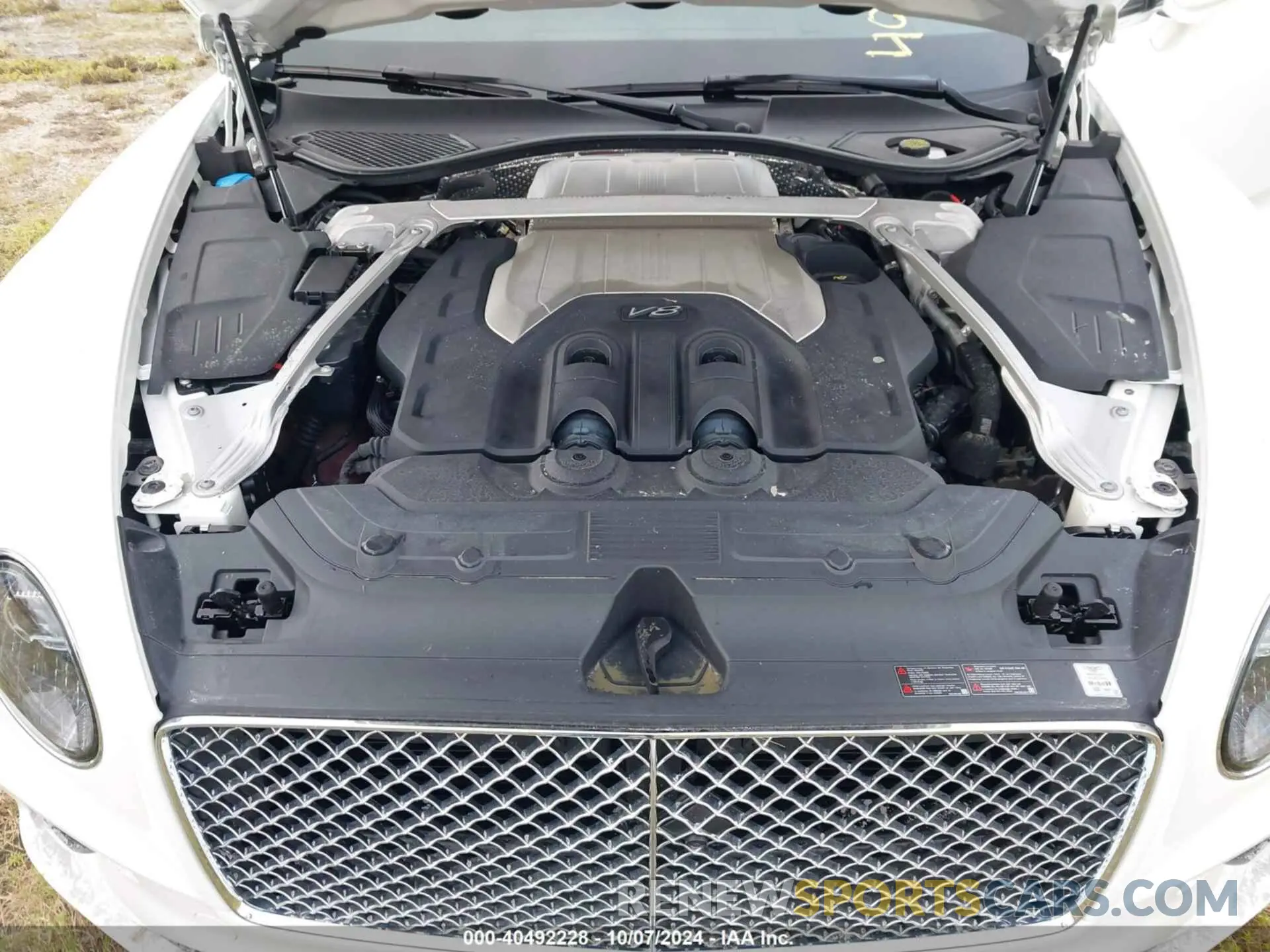 10 fotografías del automóvil dañado SCBDG4ZG7PC007222 BENTLEY CONTINENTAL GT 2023