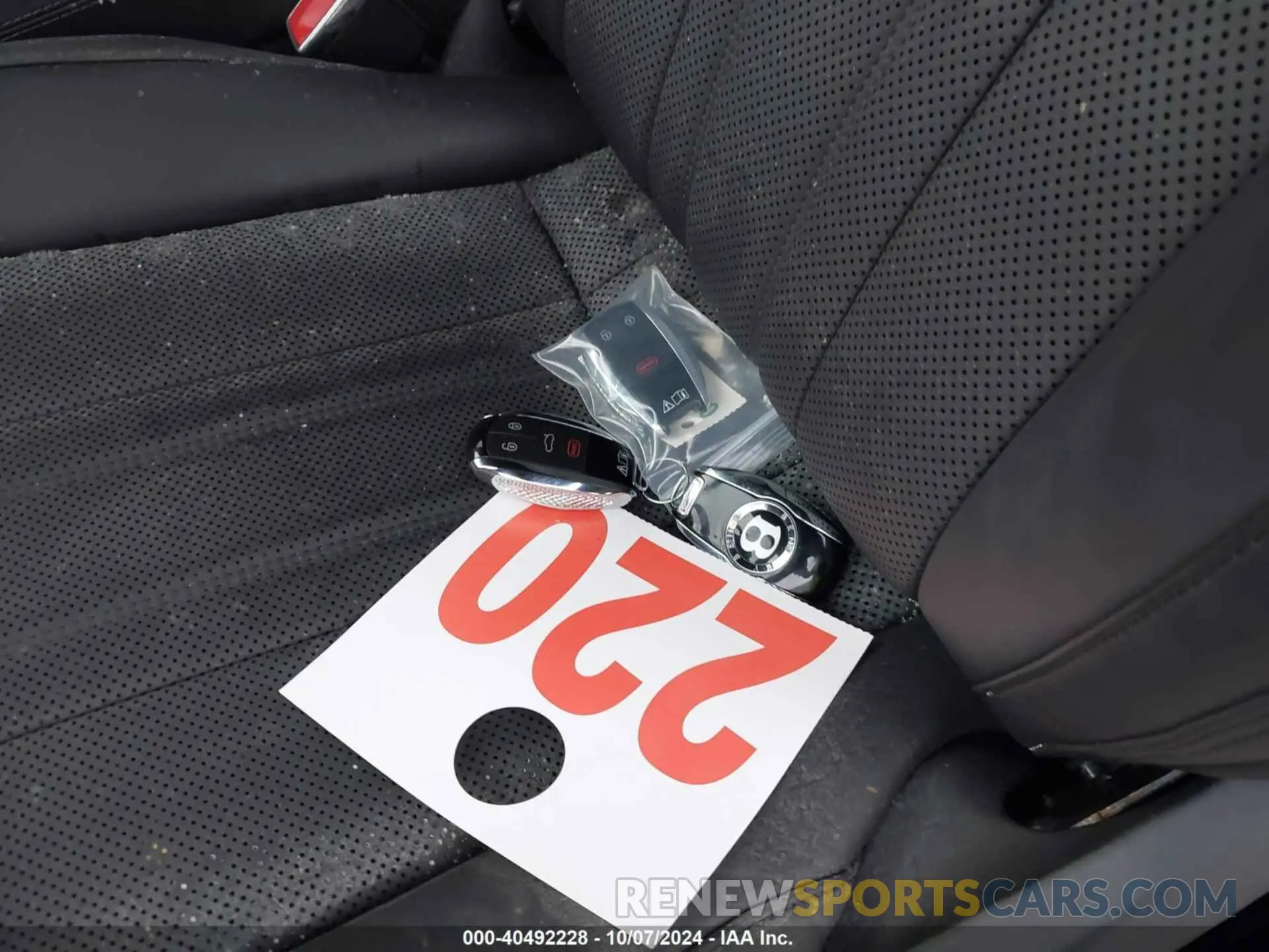 11 fotografías del automóvil dañado SCBDG4ZG7PC007222 BENTLEY CONTINENTAL GT 2023